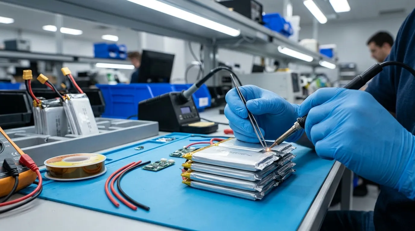 Fabricante de Montagem de Baterias LiPo