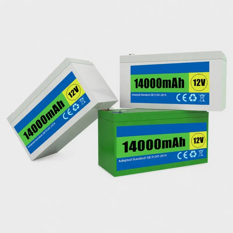 Bateria de íon-lítio de alta capacidade 12V para pulverizadores de jardim e pesticidas