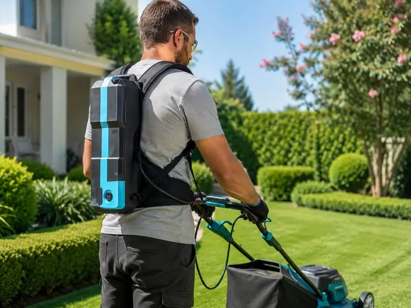 Bateria OEM de íon-lítio para equipamentos de paisagismo