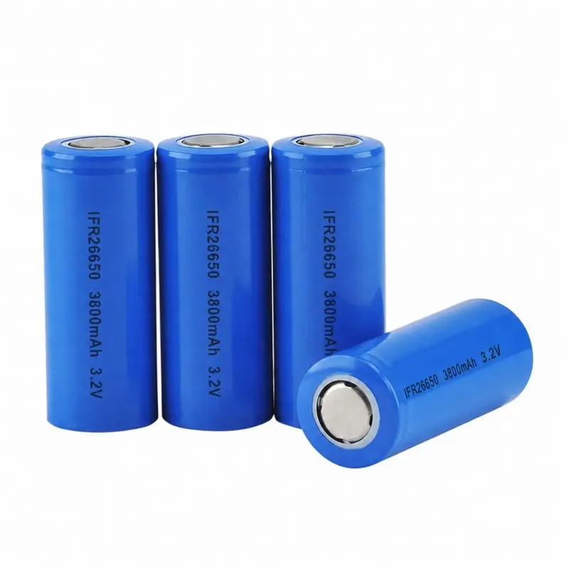 Bateria recarregável LiFePO4 de 3,2V 3800mAh 26650 para ferramentas elétricas