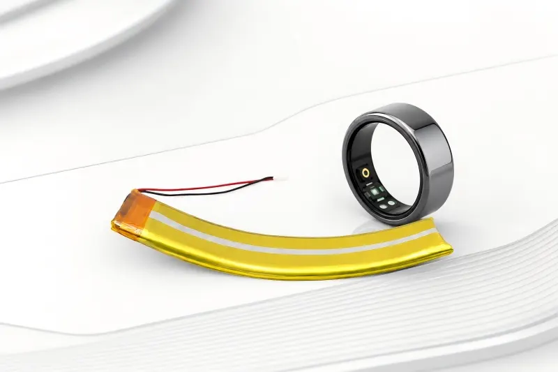 4030112 bateria curva flexível de 3,7V de 1800mAh para óculos inteligentes