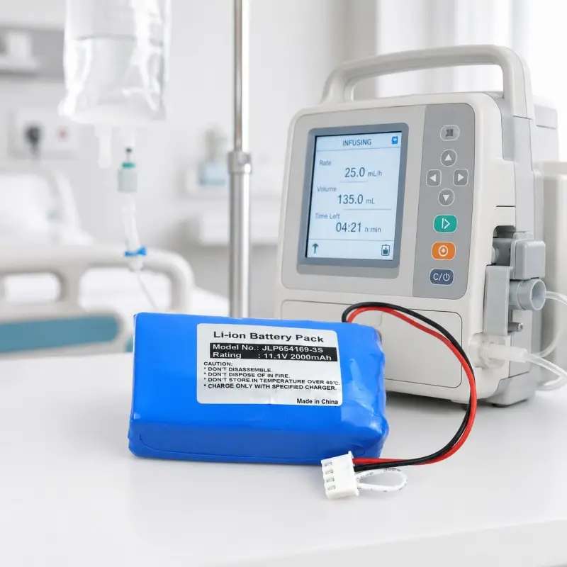 Bateria OEM de polímero de lítio de 2000mAh para dispositivos médicos